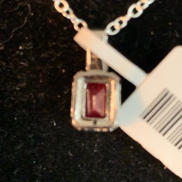 SOLD-Ruby & Diamonds Set - Picture 2 of 7